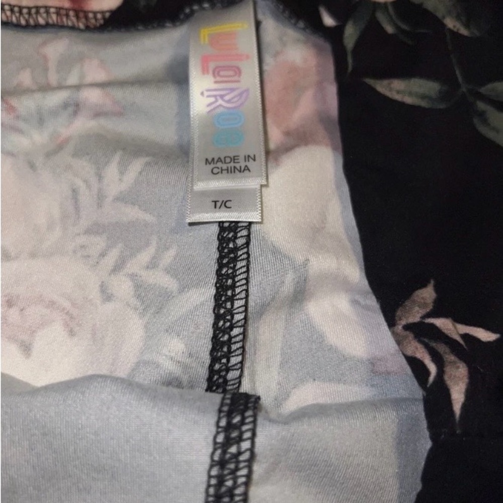 Floral Print Leggings - Picture 2 of 2
